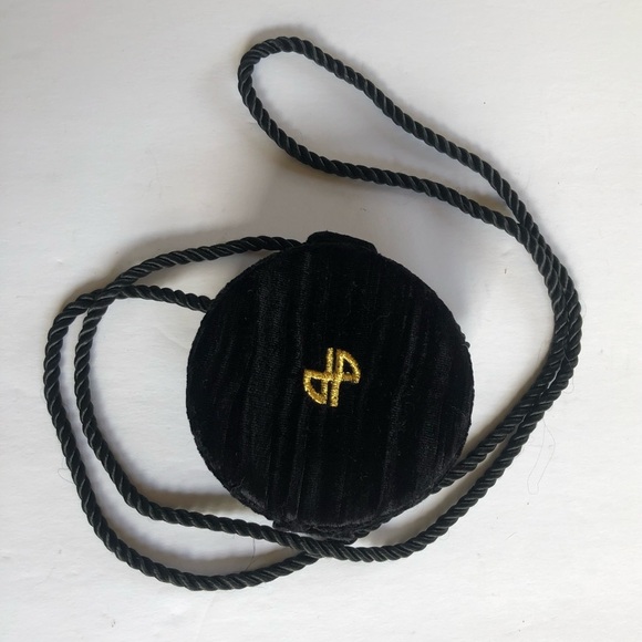 Black Velvet Mini Bag - Picture 1 of 6
